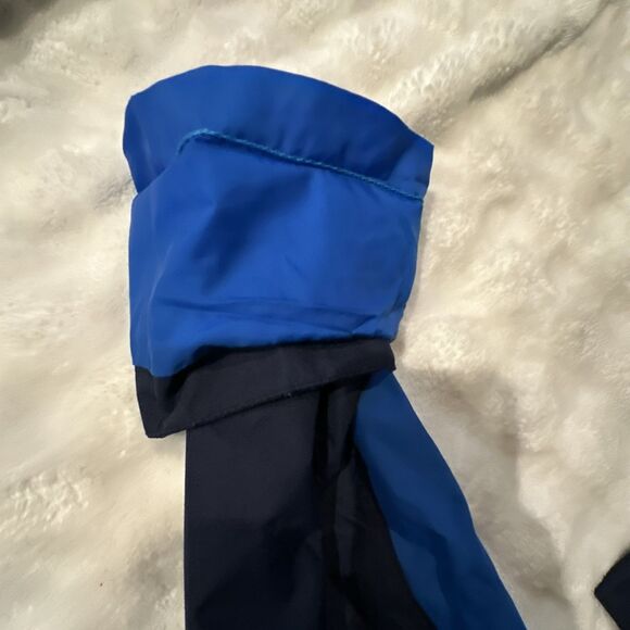 Columbia Boys Size Large Ski Jacket Snowboard Blue Outgrown Sleeve Omni Tech - Picture 14 of 14